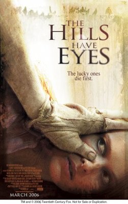 The Hills Have Eyes movie poster (2006) wood print