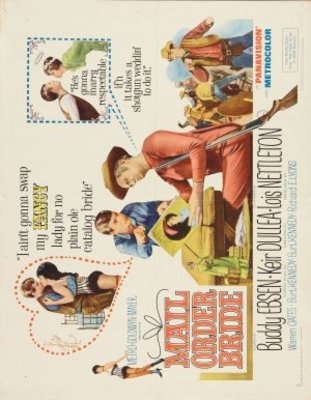 Mail Order Bride movie poster (1964) wooden framed poster