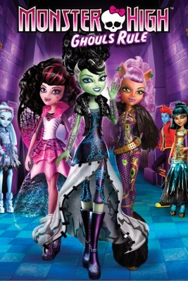 Monster High: Ghoul's Rule! movie poster (2012) canvas poster