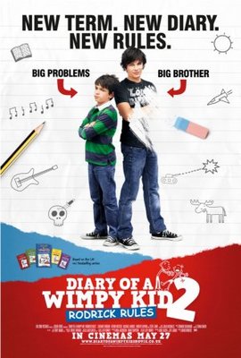 Diary of a Wimpy Kid 2: Rodrick Rules movie poster (2011) Poster MOV_6f36c289