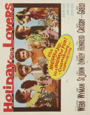 Holiday for Lovers movie poster (1959) t-shirt