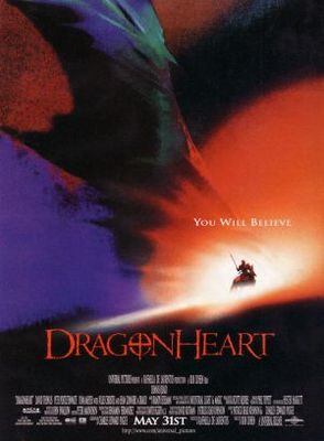 Dragonheart movie poster (1996) Stickers MOV_6f5bcf06