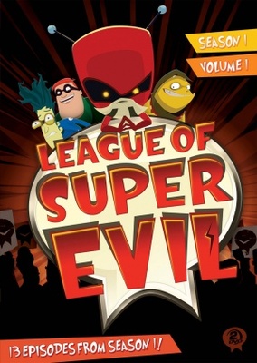The League of Super Evil movie poster (2009) mouse pad