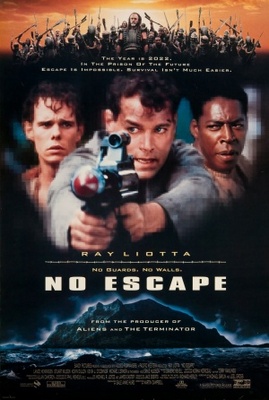 No Escape movie poster (1994) wooden framed poster