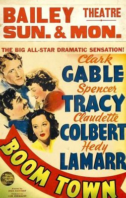 Boom Town movie poster (1940) poster