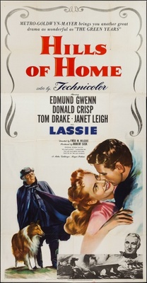 Hills of Home movie poster (1948) metal framed poster
