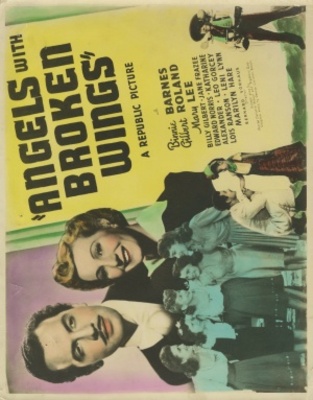 Angels with Broken Wings movie poster (1941) pillow