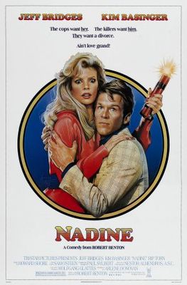 Nadine movie poster (1987) metal framed poster