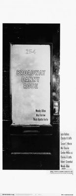 Broadway Danny Rose movie poster (1984) wood print