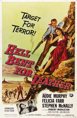 Hell Bent for Leather movie poster (1960) sweatshirt