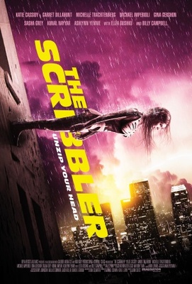 The Scribbler movie poster (2014) wooden framed poster