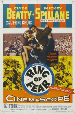 Ring of Fear movie poster (1954) poster with hanger