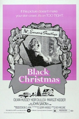 Black Christmas movie poster (1974) Stickers MOV_6fc693d9