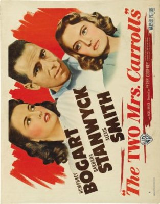 The Two Mrs. Carrolls movie poster (1947) pillow