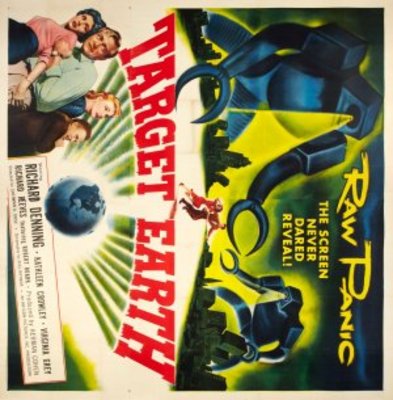 Target Earth movie poster (1954) mouse pad