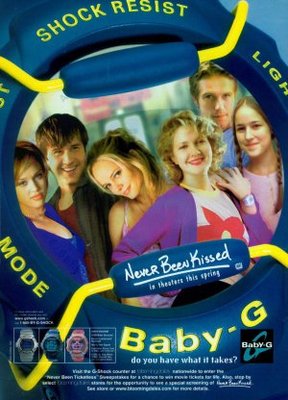 Never Been Kissed movie poster (1999) metal framed poster
