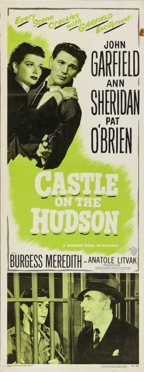 Castle on the Hudson movie poster (1940) pillow