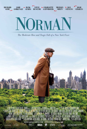 Norman: The Moderate Rise and Tragic Fall of a New York Fixer movie poster (2017) Stickers MOV_6mfa9tyx