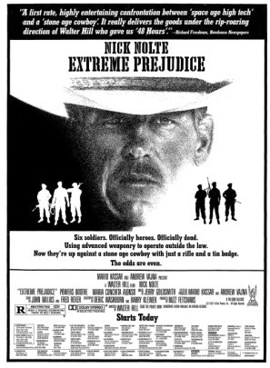 Extreme Prejudice movie poster (1987) t-shirt