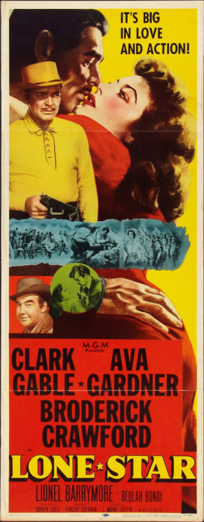 Lone Star movie poster (1952) tote bag