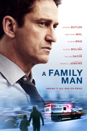 A Family Man movie poster (2017) poster with hanger
