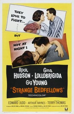 Strange Bedfellows movie poster (1965) tote bag