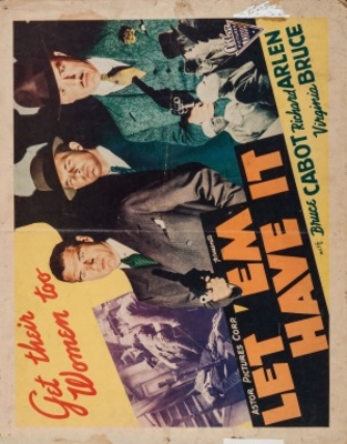 Let 'em Have It movie poster (1935) metal framed poster