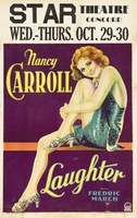Laughter movie poster (1930) hoodie #732182