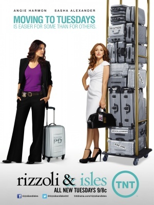 Rizzoli & Isles movie poster (2010) wooden framed poster