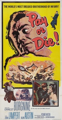 Pay or Die movie poster (1960) wooden framed poster