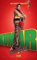 A Very Harold & Kumar Christmas movie poster (2010) hoodie #715467