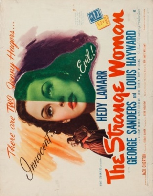 The Strange Woman movie poster (1946) pillow