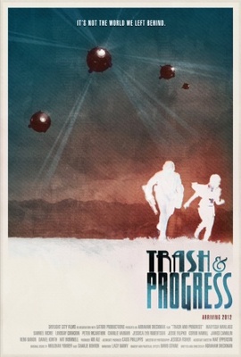 Trash and Progress movie poster (2012) wooden framed poster