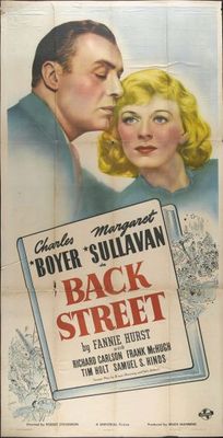 Back Street movie poster (1941) canvas poster