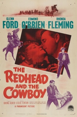 The Redhead and the Cowboy movie poster (1951) Stickers MOV_70a2eb19