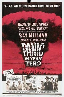 Panic in Year Zero! movie poster (1962) metal framed poster