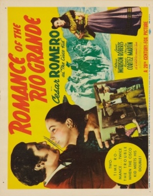 Romance of the Rio Grande movie poster (1941) metal framed poster