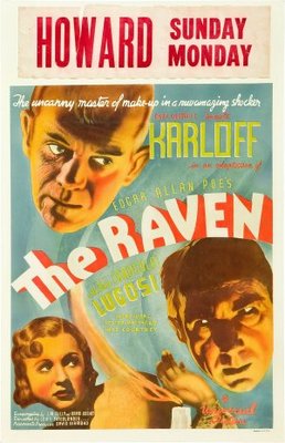 The Raven movie poster (1935) tote bag
