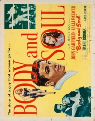 Body and Soul movie poster (1947) canvas poster