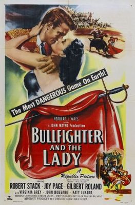 Bullfighter and the Lady movie poster (1951) pillow