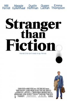 Stranger Than Fiction movie poster (2006) wood print