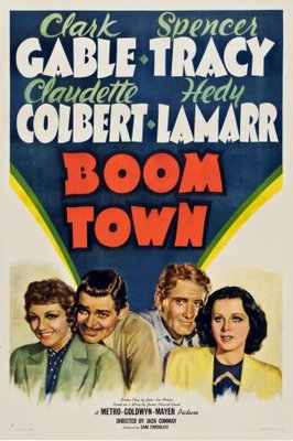Boom Town movie poster (1940) mouse pad