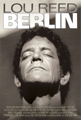 Lou Reed's Berlin movie poster (2007) wood print