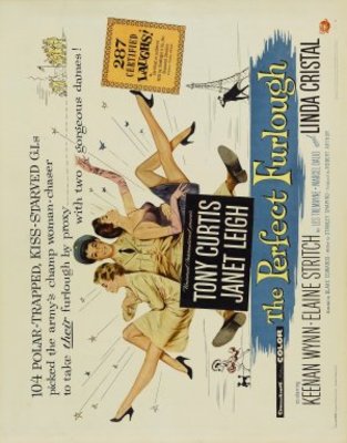 The Perfect Furlough movie poster (1958) metal framed poster