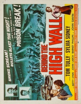 Behind the High Wall movie poster (1956) mouse pad