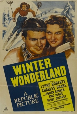 Winter Wonderland movie poster (1947) canvas poster