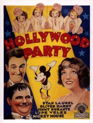 Hollywood Party movie poster (1934) tote bag