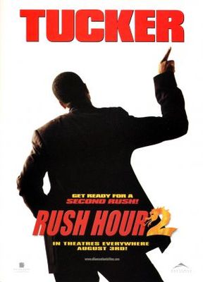 Rush Hour 2 movie poster (2001) wood print