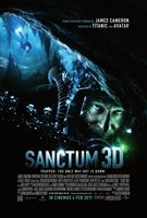 Sanctum movie poster (2010) t-shirt #697182