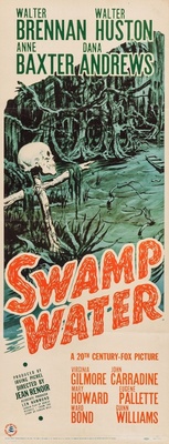 Swamp Water movie poster (1941) wood print
